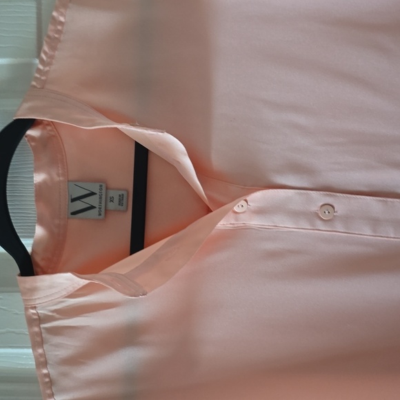 WORTHINGTON BRAND WOMEN'S PEACH SLEEVELESS SUMMER TOP SIZE XS - Picture 1 of 15